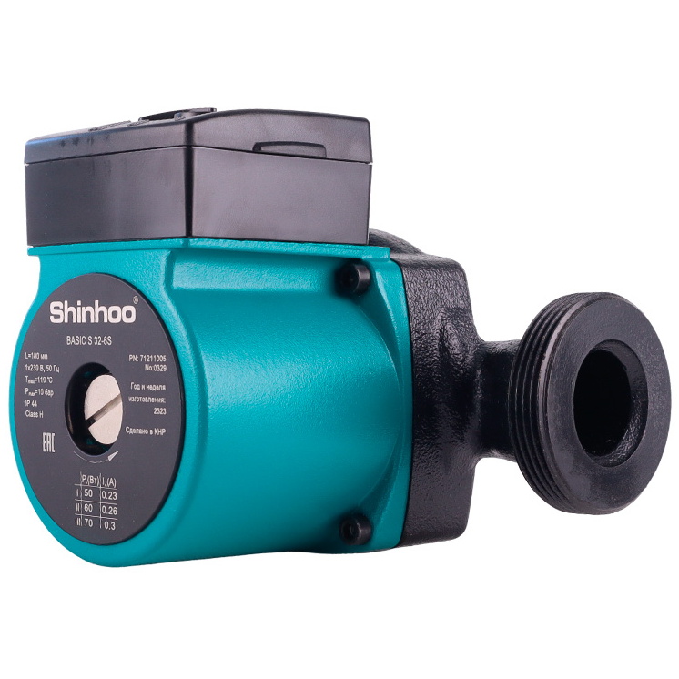 SHINHOO Насос циркуляционный BASIC S 32-6S 180 1x230V
