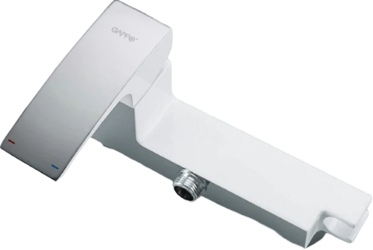GAPPO Гигиенический душ со смесителем G2007-8 d-35 (белый/хром)