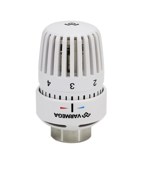 VARMEGA Термостатическая головка, серия VM110, жидкостная  М30 х 1,5 (белая)