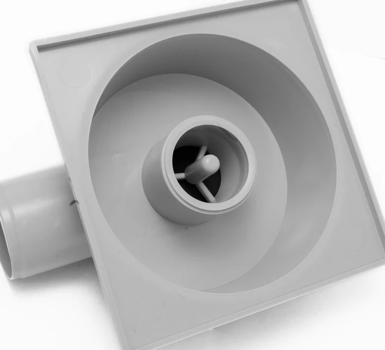 Pro Aqua Comfort Трап с горизонт. отводом, решетка нерж.сталь (150 mm x 150 mm) 110 (в уп. 1 шт.)