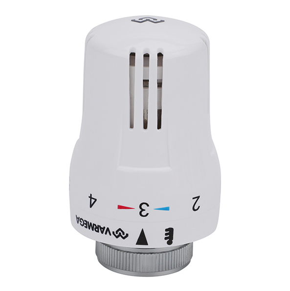 VARMEGA Термостатическая головка, серия VM111, жидкостная  М30 х 1,5 (белая)
