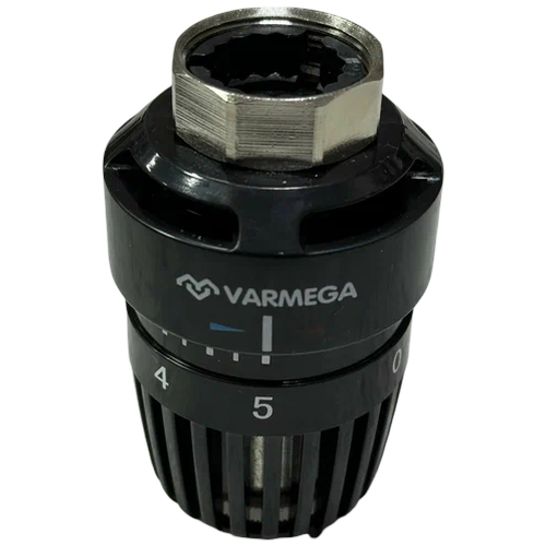 VARMEGA Термостатическая головка, серия VM110, жидкостная  М30 х 1,5 (черная) аналог VMTH01-203015