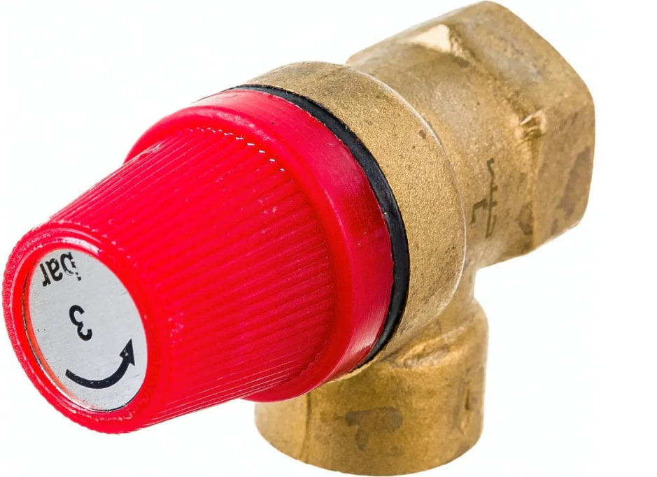 CALEFFI Предохранительный клапан 1/2" ВВ 3 бар