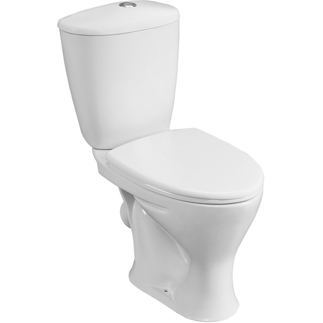 ВКЗ Унитаз-компакт 4690403008022  W101 Home de Luxe 1 реж.арм. сиденье полипропилен Gesso