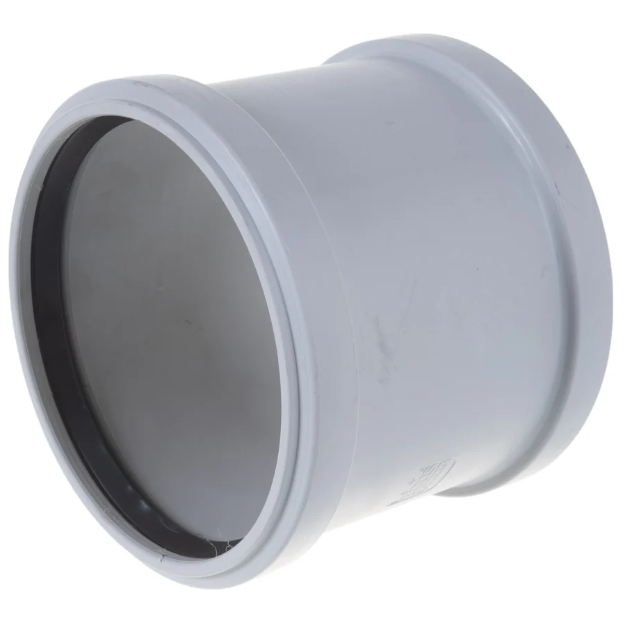 Pro Aqua Stilte Муфта двухраструбная Белая 110 (в уп.60 шт)