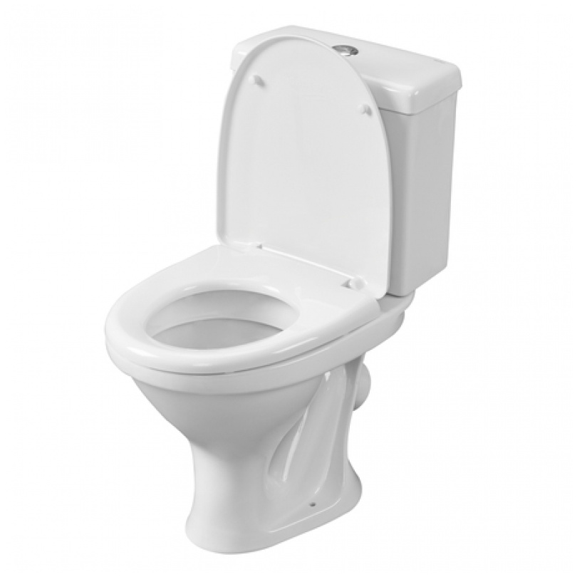 ВКЗ Унитаз-компакт 4690403008022  W101 Home de Luxe 1 реж.арм. сиденье полипропилен Gesso
