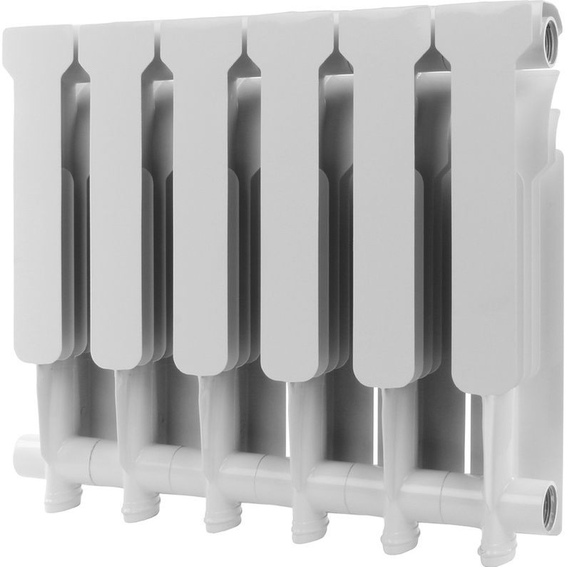 ROMMER Радиатор алюминиевый RAL-1210-035006 Profi 350/6 секций