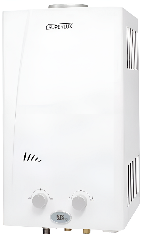 Ariston Газовый проточный водонагреватель Superlux 10L CF NG NEW с электронным розжигом