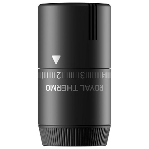 Royal Thermo Термоголовка жидкостная  Design М30х1,5 (черный)