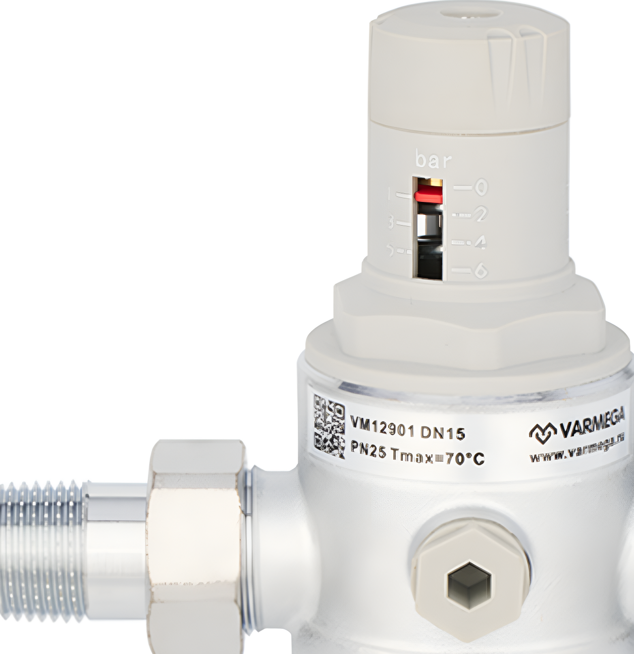 VARMEGA Редуктор давления PN25, мембранный(3)