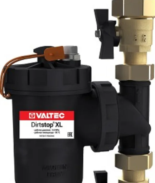 Valtec Фильтр-дешламатор с пластиковым корпусом XL 1"