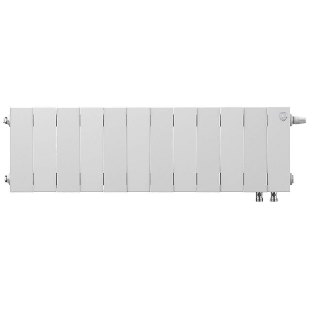 Royal Thermo Радиатор биметаллический PianoForte 200 /Bianco Traffico - 12 секц.
