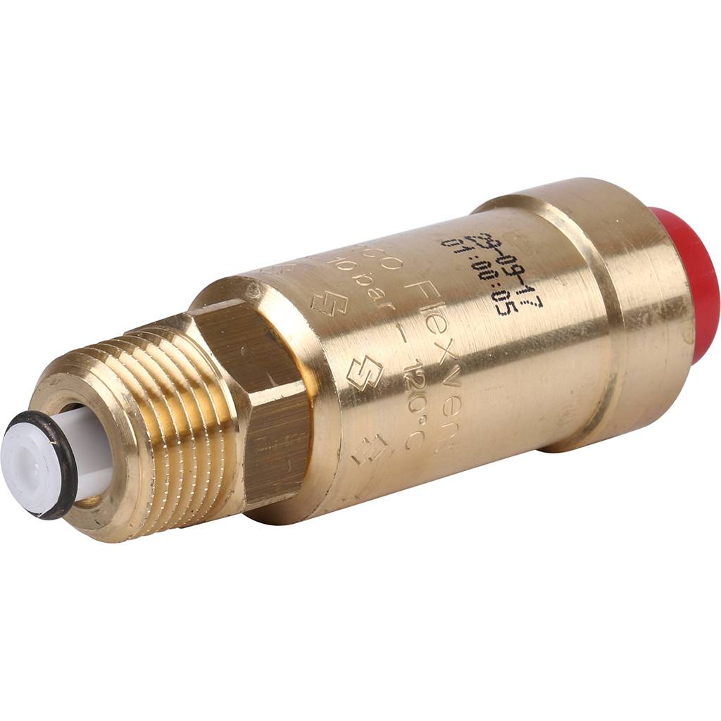 Flamco  Автоматический воздухоотводчик с отсечным клапаном прямой  Flovent G 1/2 NEW