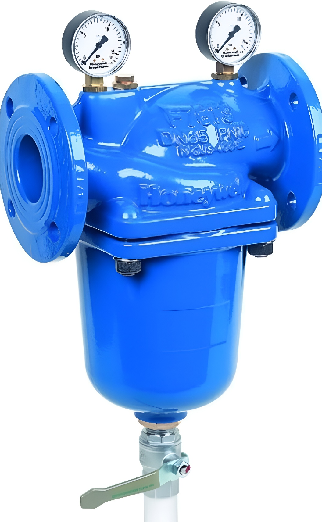 HONEYWELL Фильтр сетчатый самопромывной фланцевый для воды(1)