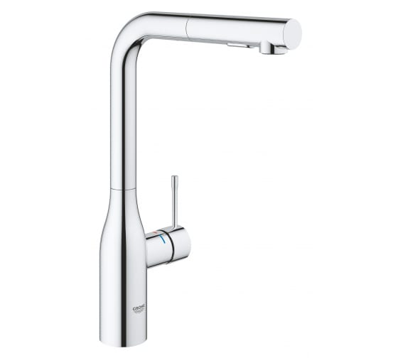 GROHE Смеситель 30270000 для мойки Essence NEW однорычажный с выдвижным изливом с аэратором
