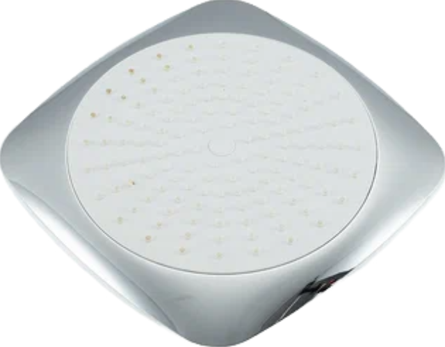 GAPPO Душевая система G2448 с верхним душем, смесителем, белый/хром