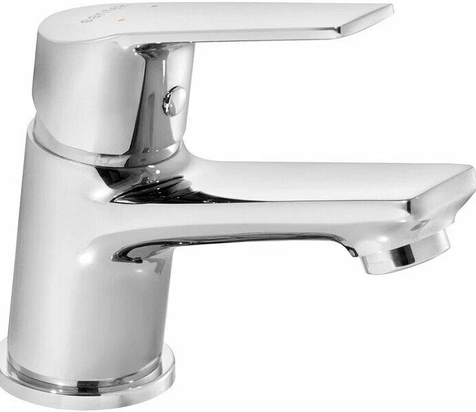 Santek Смеситель WH5A02003C001 Венга для раковины, хром