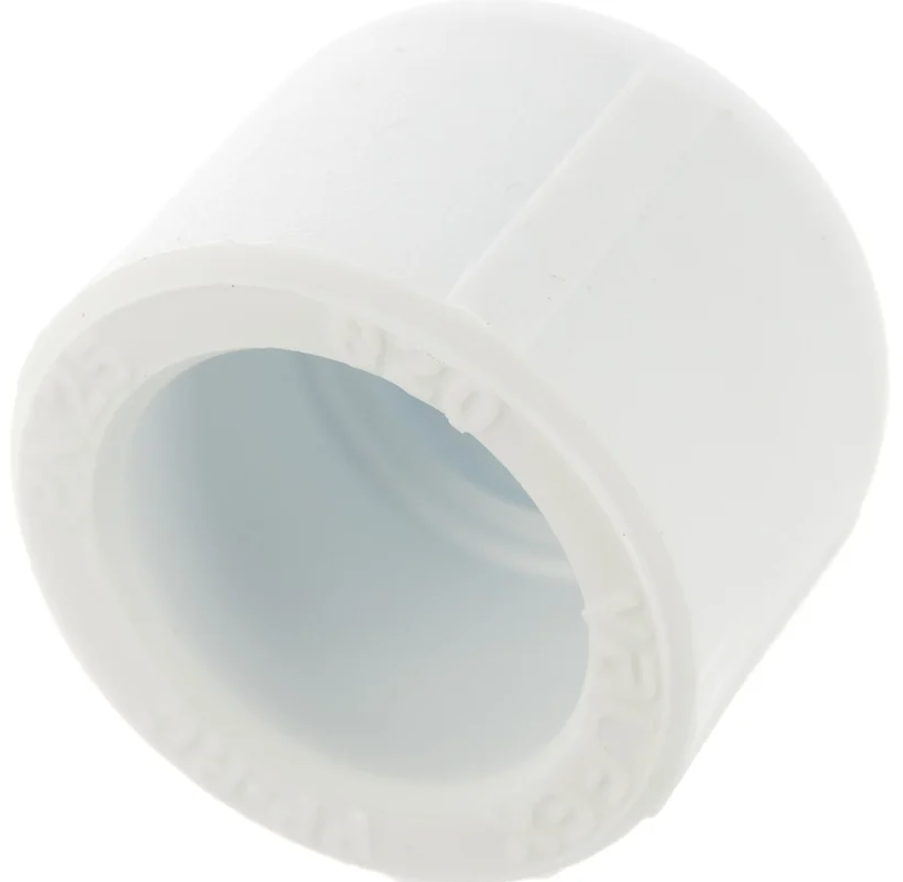 Заглушка  20 (750/125) (Valfex) БЕЛАЯ