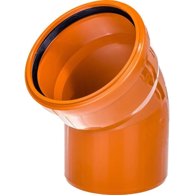 Pro Aqua Terra Отвод для наружной канализации 160x45 (в уп. 12 шт.)