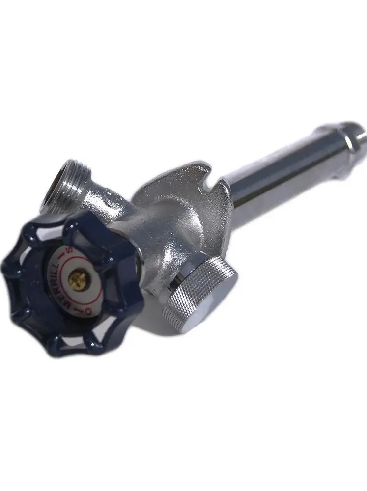 WWSystem Кран незамерзающий, вход 1/2" НР, выход 3/4" НР, латунь (толщина стены 600мм)