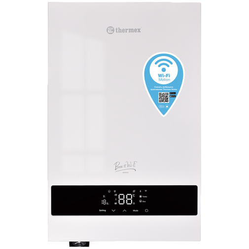Thermex Котел электрический Boss 5-12 Wi-Fi (White)