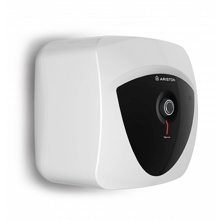 Ariston Электрический водонагреватель ABS ANDRIS LUX 10 OR над раковиной