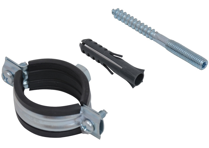 Хомут металлический  3/4" 26-30 М8*70 (150)
