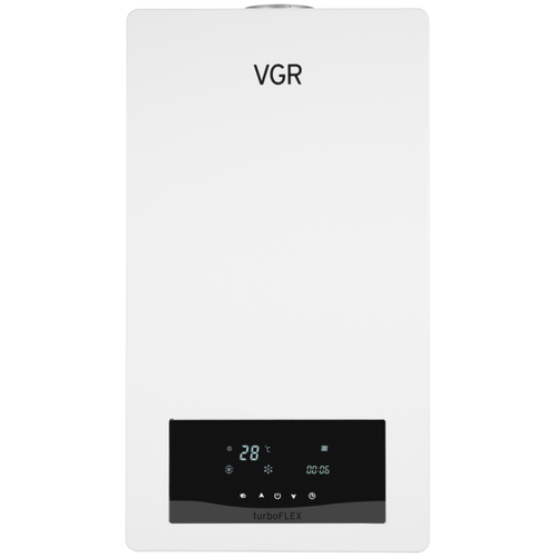 VGR turboFLEX VU 22 Котёл настенный газовый 1 конт., турбо (21,6 кВт) 3х ходовой+датчик