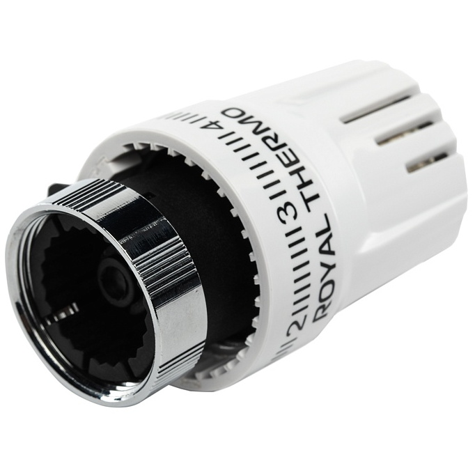 Royal Thermo Термоголовка жидкостная  BASIC М30х1,5 (белый) 