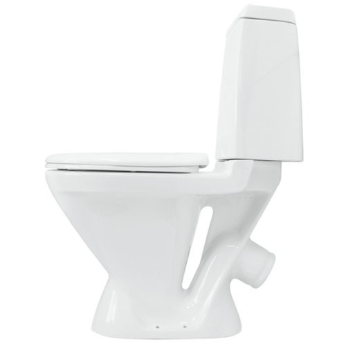 SANITA Унитаз-компакт WC.CC/Kama/1-P/WHT.G/S1 Кама Стандарт/Эконом Белый S1