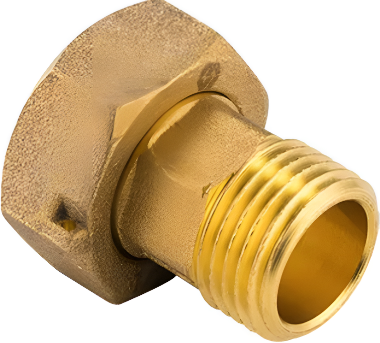 MVI Штуцер для присоединения счетчика 1/2" x 3/4" (2/180)