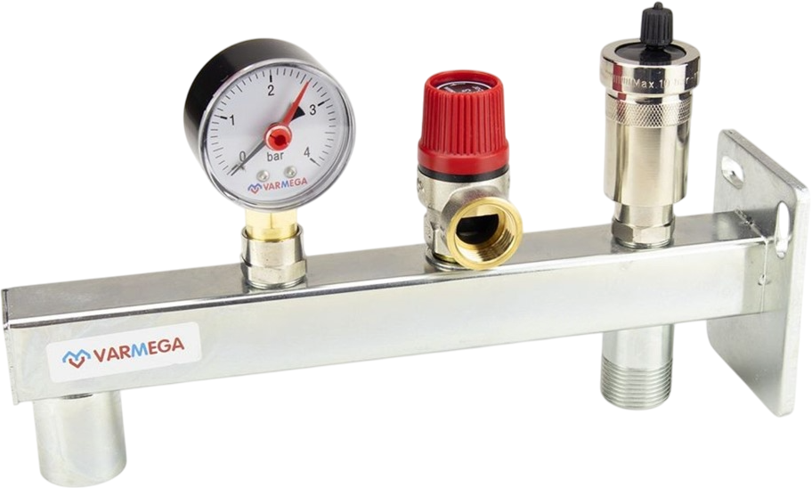 VARMEGA Группа безопасности 3/4" под расширительный бак, сталь (VMSG10-M005030)  