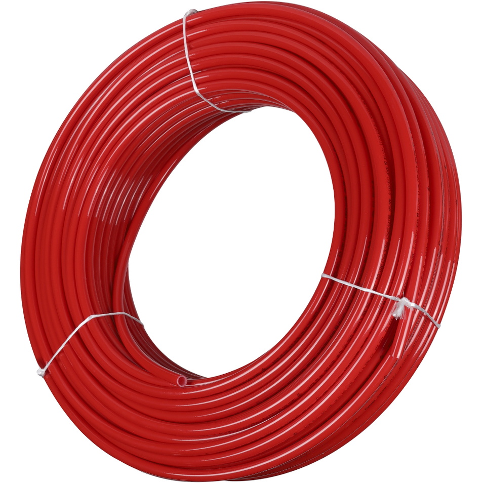 VARMEGA Трубы многослойные с антидиффузионным слоем PE-Xb/EVOH, цвет красный 16х2.0 (200м)