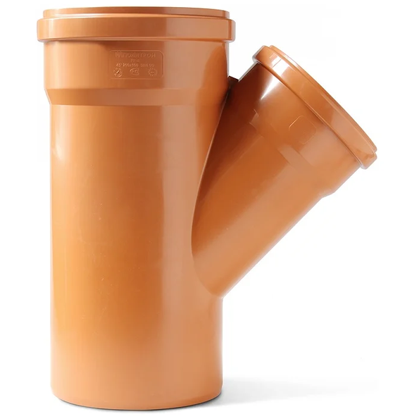 Pro Aqua Terra Тройник для наружной канализации 160x110/45 (в уп. 7 шт.)