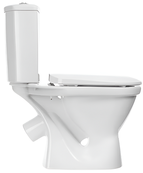 Santek Унитаз компакт 1WH302140 "Алькор" 2PA антивсплеск дюро белый