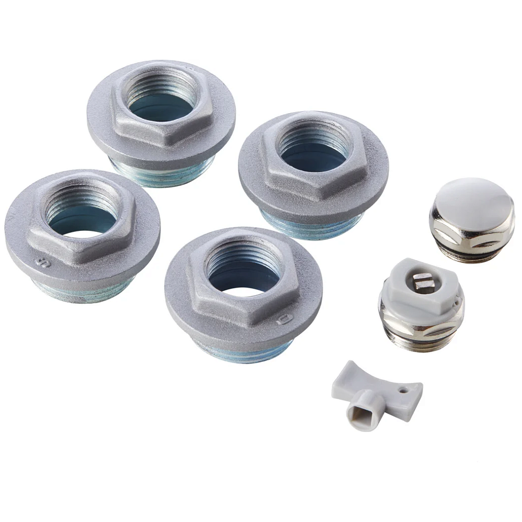 Royal Thermo Комплект монтажный  1”х 1/2" серебристый
