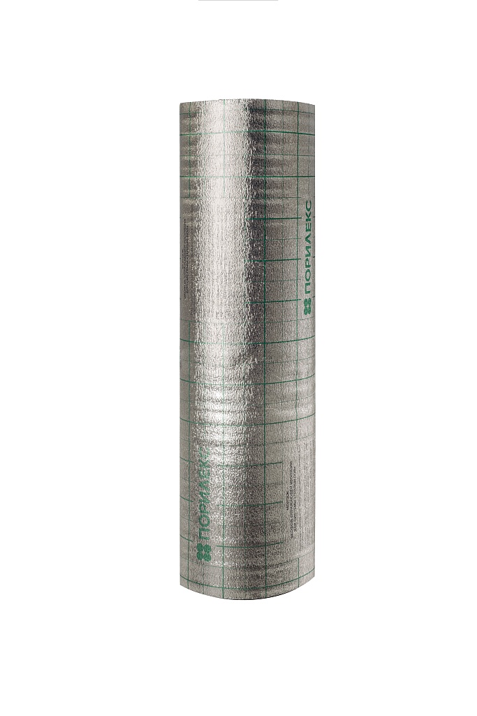 Порилекс Фольгоизолон НПЭ ЛП тип А 3*1200*25 (30м2) с разметкой (желтый)