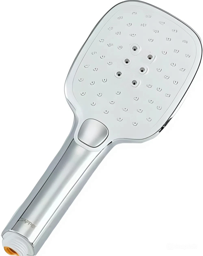GAPPO Душевая система G2448 с верхним душем, смесителем, белый/хром