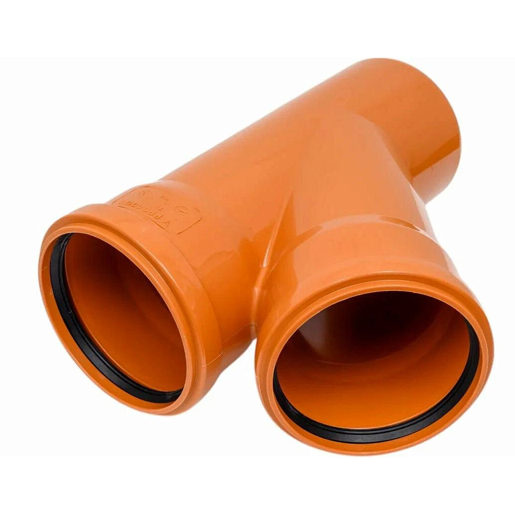 Pro Aqua Terra Тройник для наружной канализации 160x110/45 (в уп. 7 шт.)