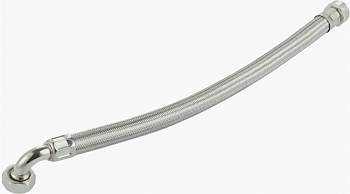 Unipump Шланг гибкий в металлооплетке угловой 1"х1/2" ВР-НР 30см