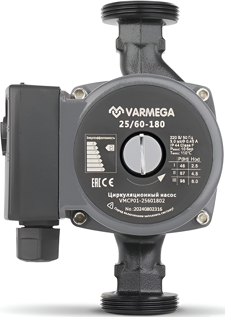 VARMEGA Циркуляционный насос VMCP01 25/60-180
