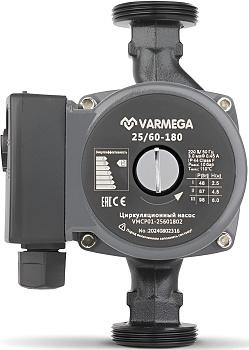 VARMEGA Циркуляционный насос VMCP01 25/60-180