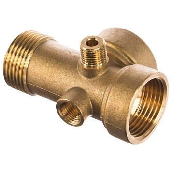 MVI 5-ти выводной штуцер 1" x 1" x 1" x 1/4" x 1/4" x 92 mm (5/30)