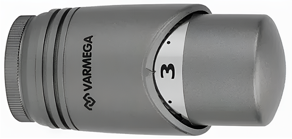 VARMEGA Термостатическая головка, серия VM112, жидкостная  М30 х 1,5 (серая)