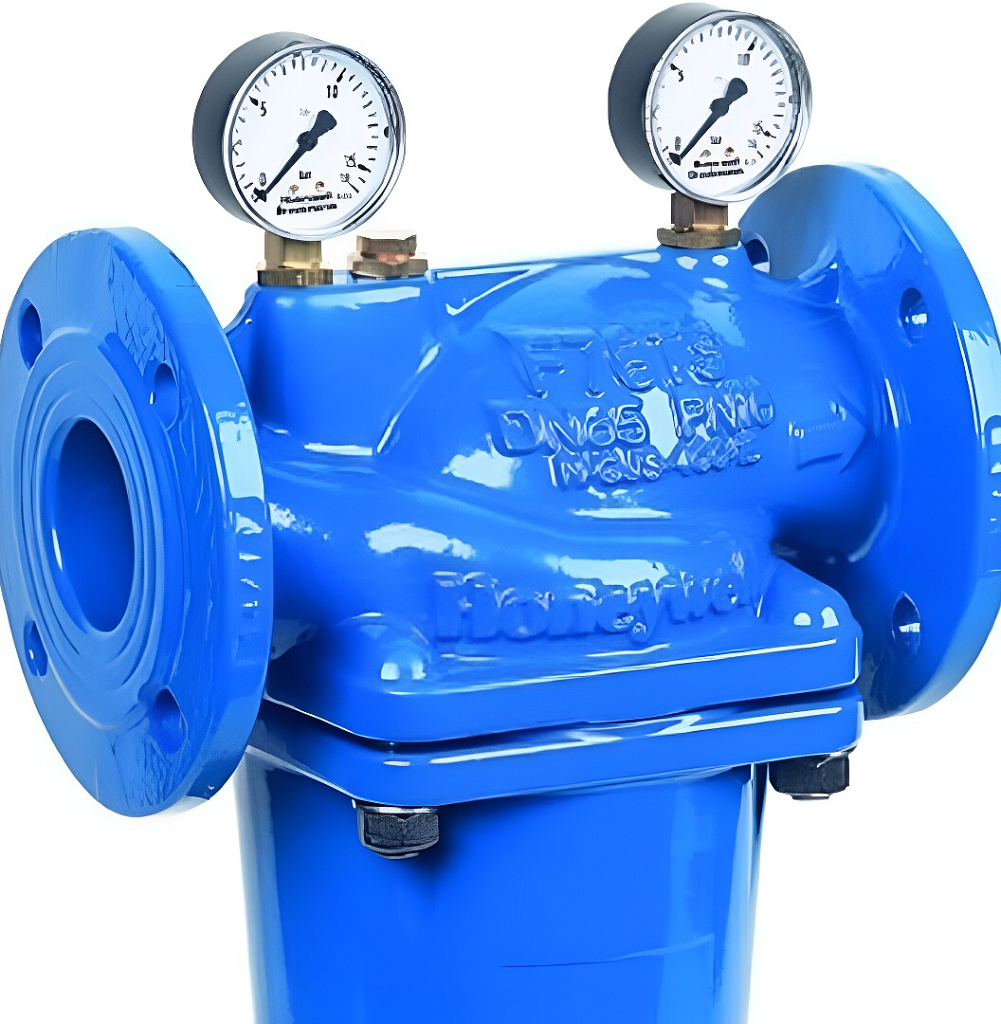 HONEYWELL Фильтр сетчатый самопромывной фланцевый для воды F78TS-100FA