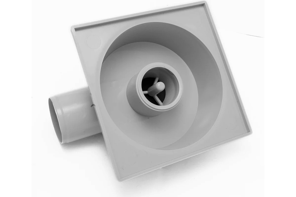 Pro Aqua Comfort Трап с горизонт. отводом, решетка нерж.сталь (100 mm x 100 mm) 50 (в уп. 5 шт.)