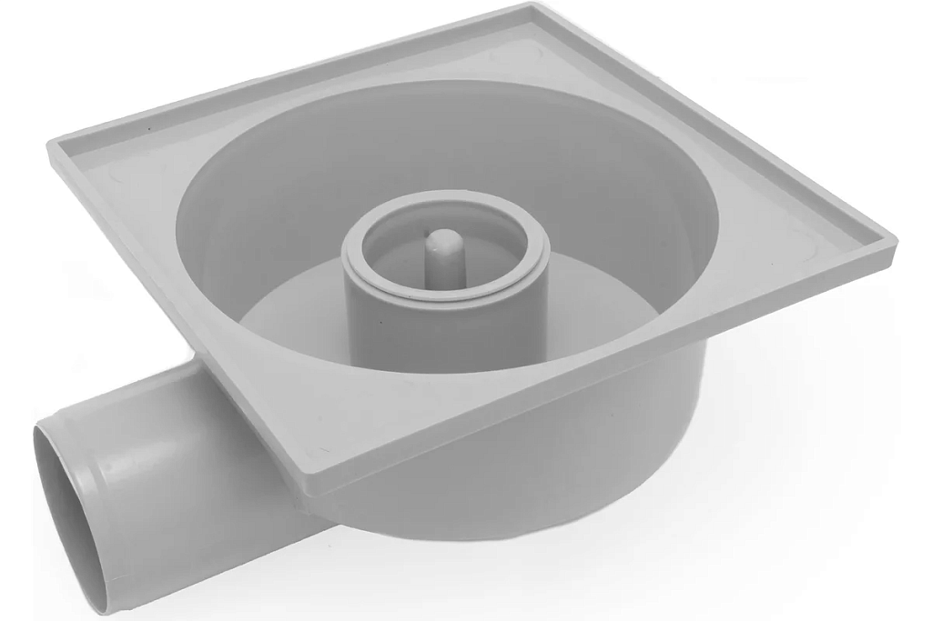 Pro Aqua Comfort Трап с горизонт. отводом, решетка нерж.сталь (100 mm x 100 mm) 50 (в уп. 5 шт.)