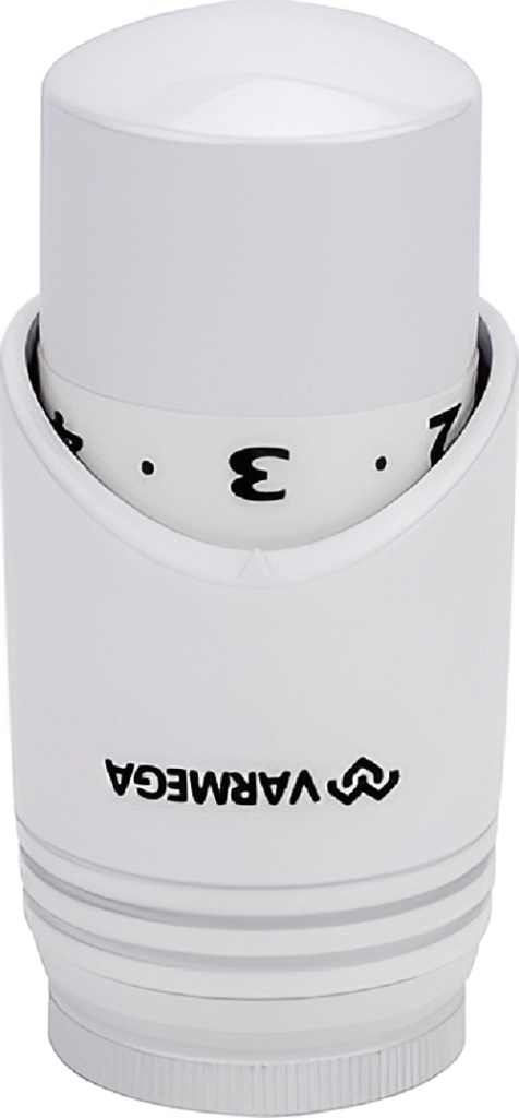 VARMEGA Термостатическая головка, серия VM112, жидкостная  М30 х 1,5 (матовый никель)